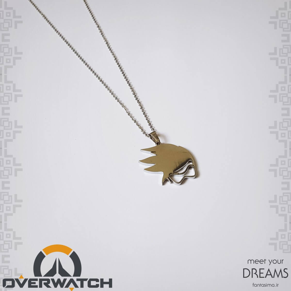 گردنبند استیل نماد تریسر -اورواچ 