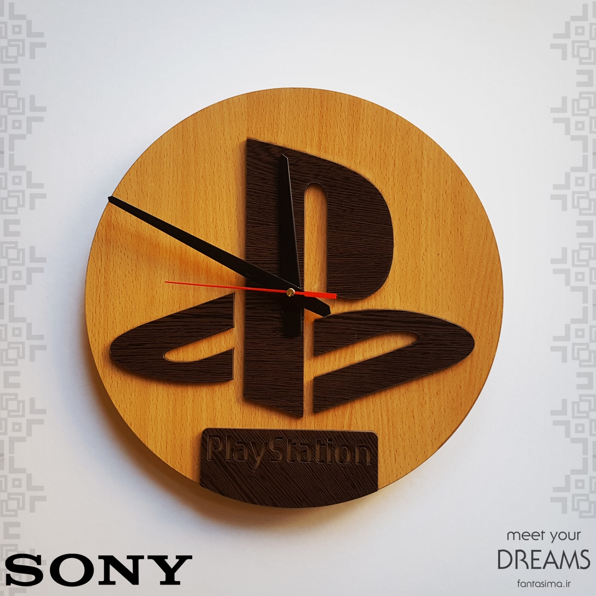  ساعت دیواری پلی استیشن