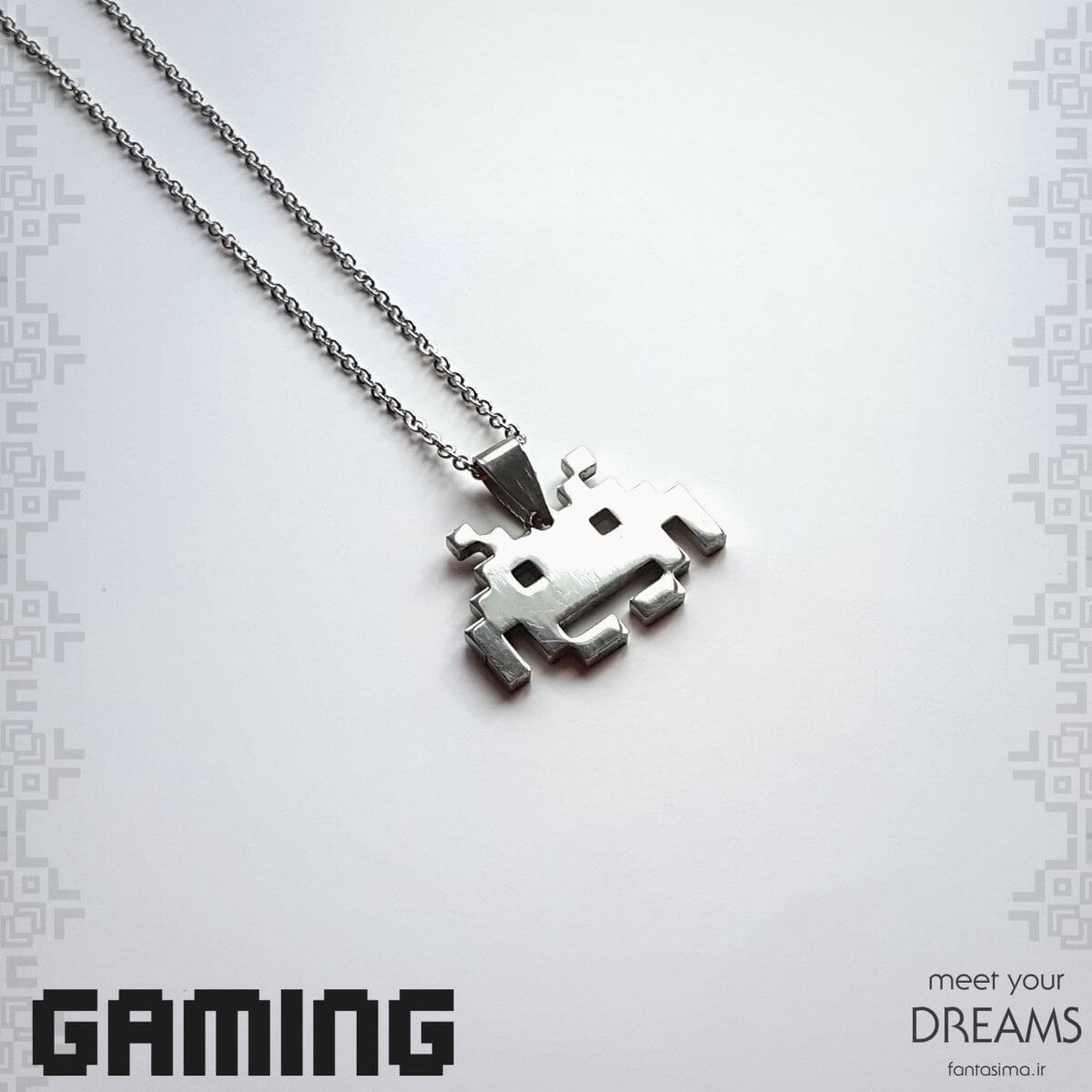 گردنبند استیل اسپیس اینویدرز