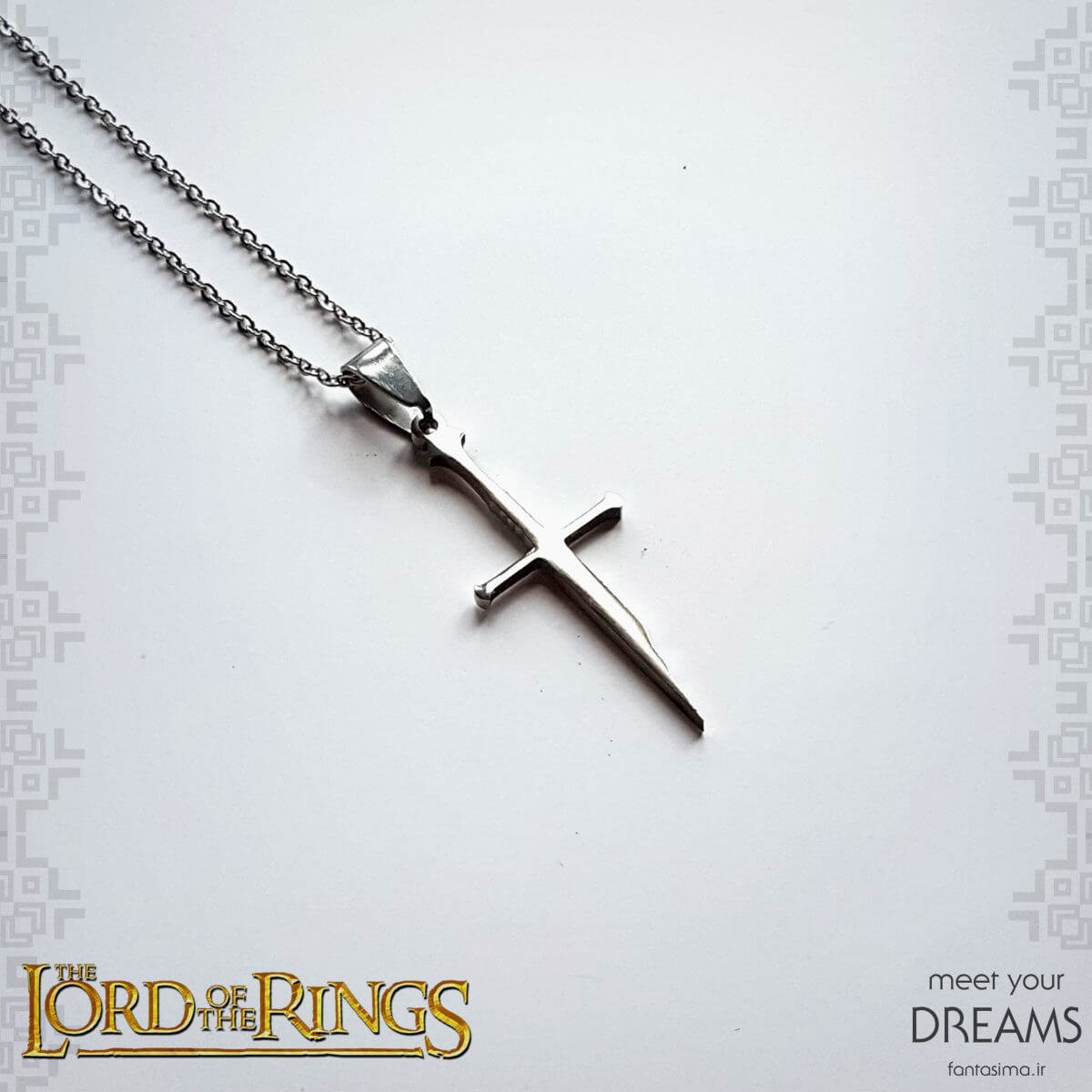 گردنبند استیل نارسیل