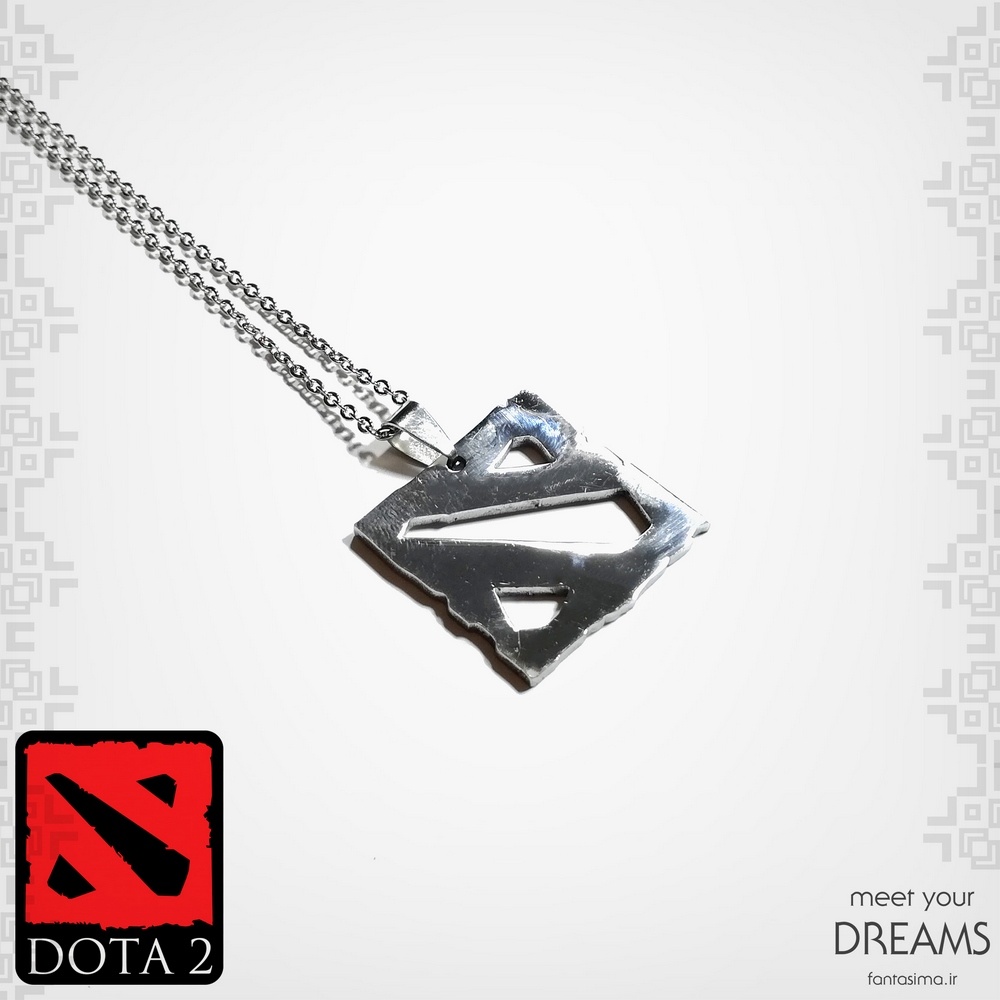 گردنبند استیل دوتا
