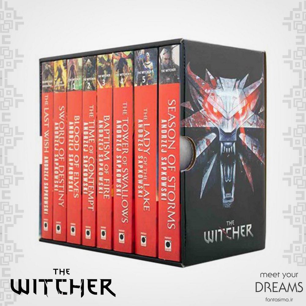مجموعه کامل کتاب های ویچر- انگلیسی